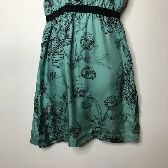 Anthropologie Leifsdottir silk dress 6 (B3) - Picture 4 of 8